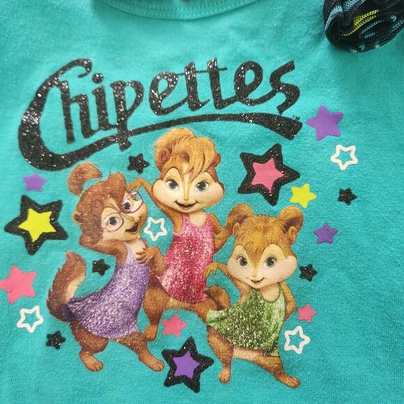 Vintage Chipette Size 2T Ruffle Hem Shirt - Picture 3 of 4